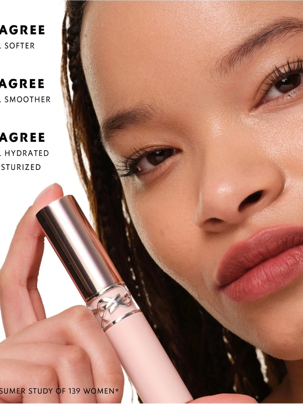 Yves Saint Laurent Lovenude Lip Blusher Shade 1 - Undressed Pink
